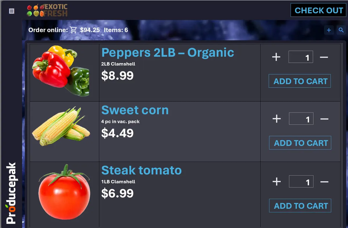 Fresh produce wholesale software for Australian central markets 2