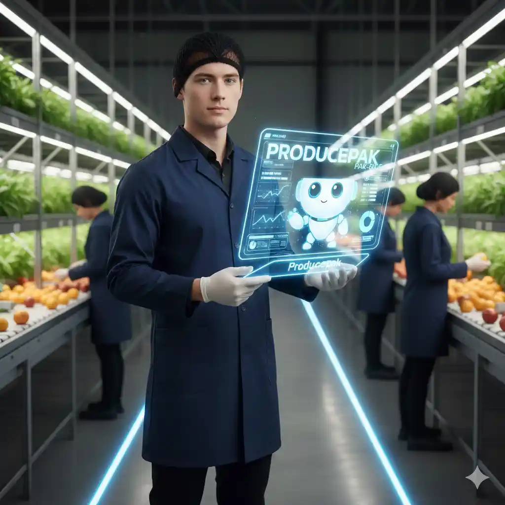 Pak-Bot chatbot fresh produce AI