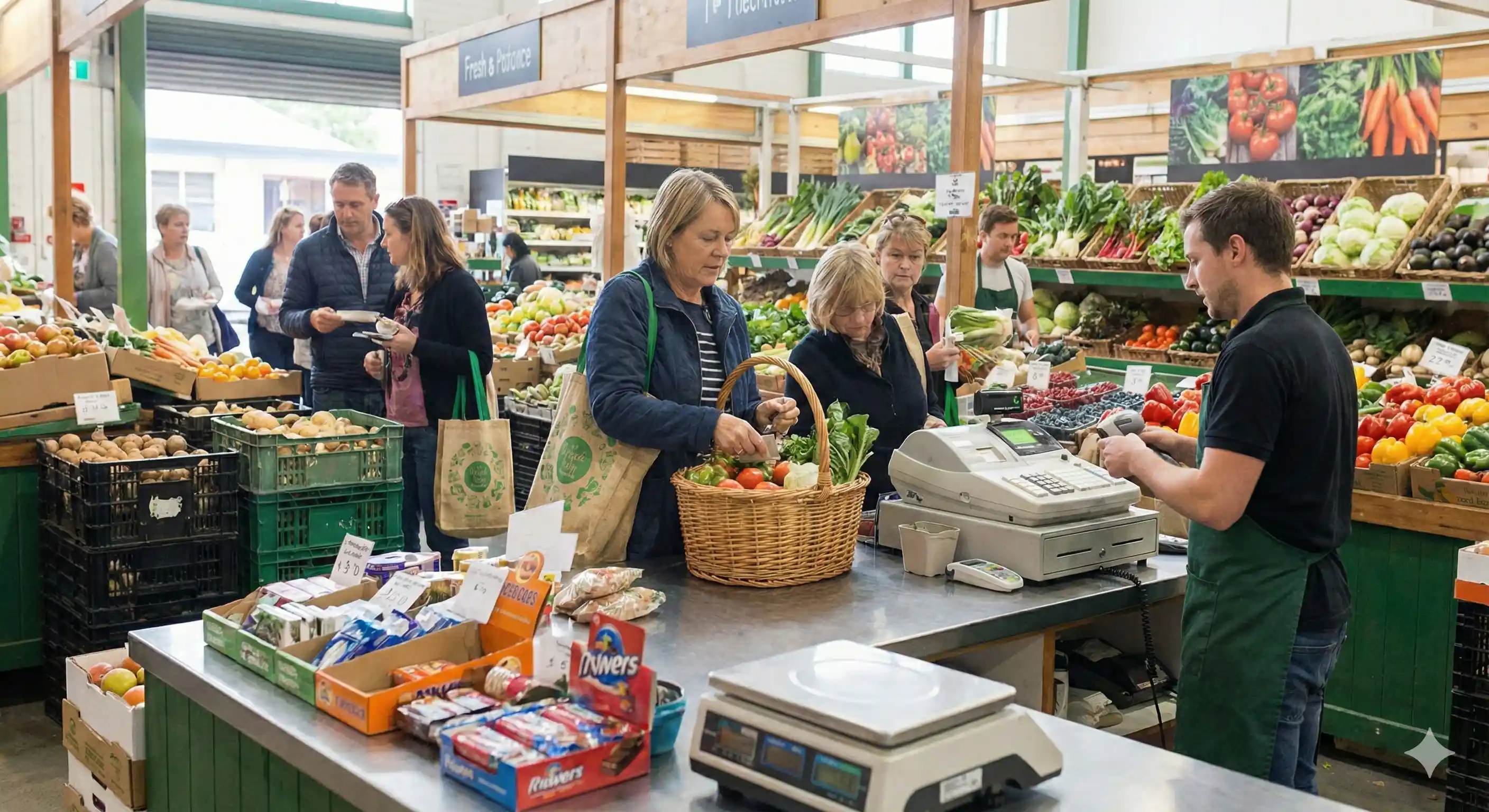 Fresh produce distribution software: 