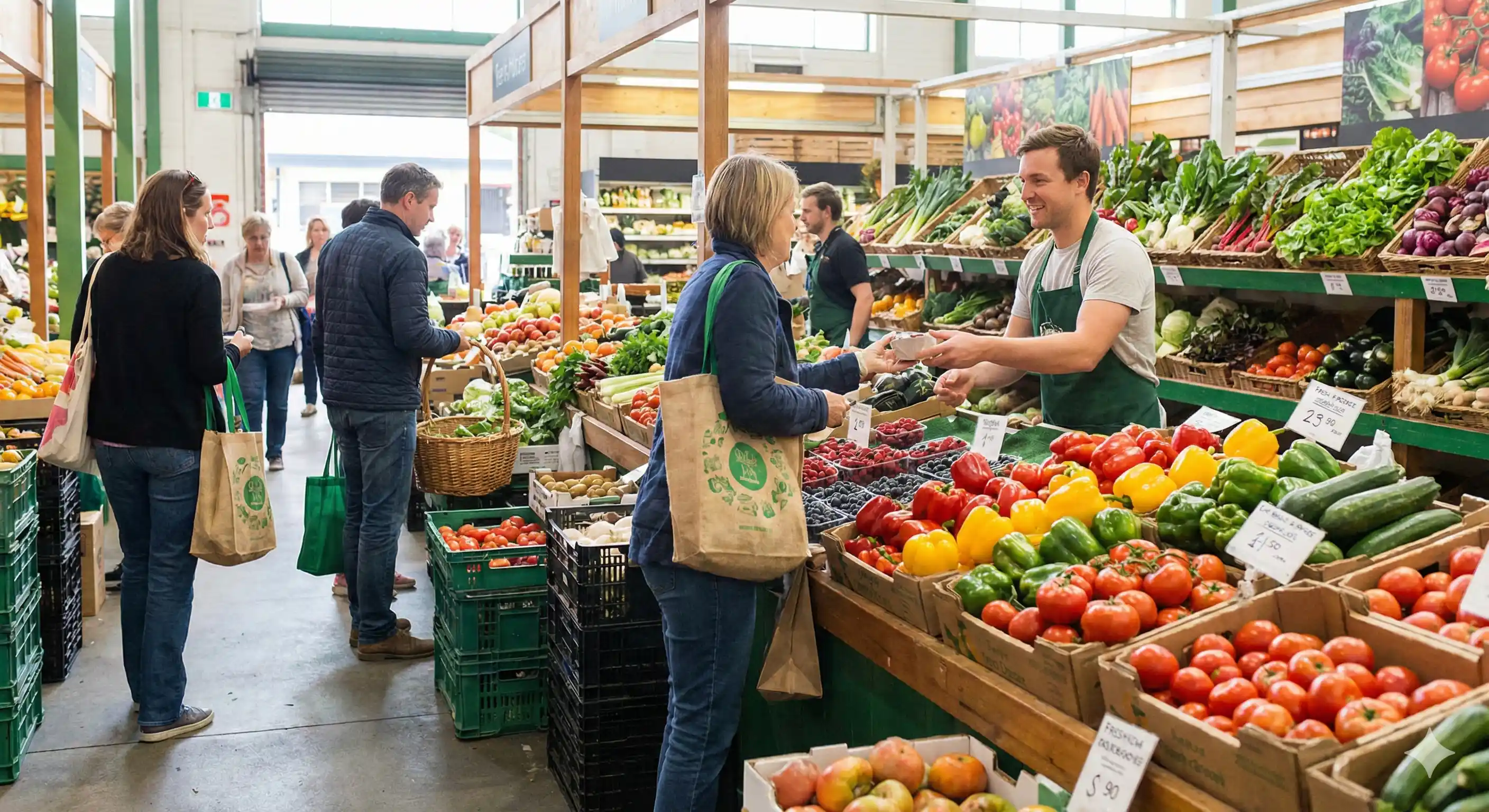 Fresh produce distribution software: 