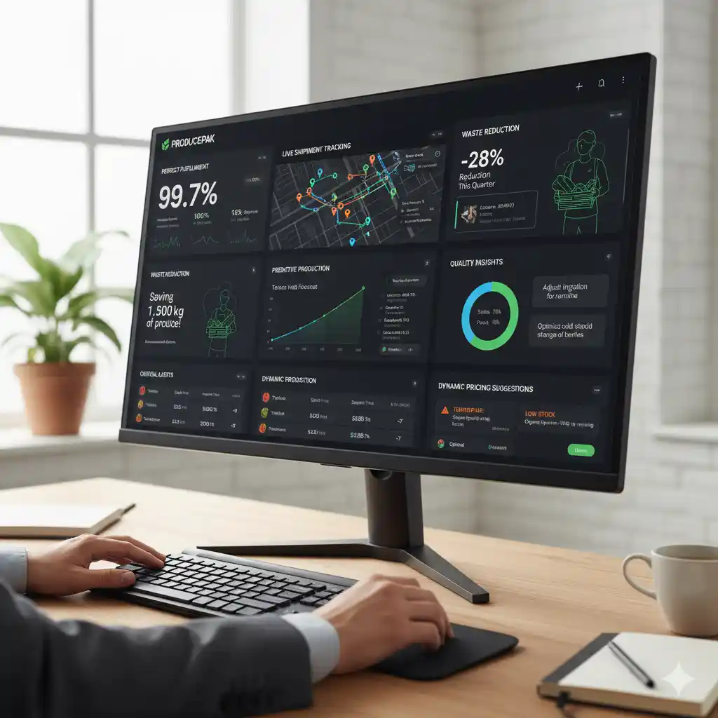 Fresh produce wholesale business management software