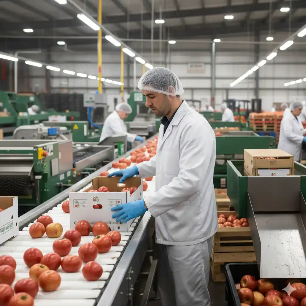Fruit vegetable packing