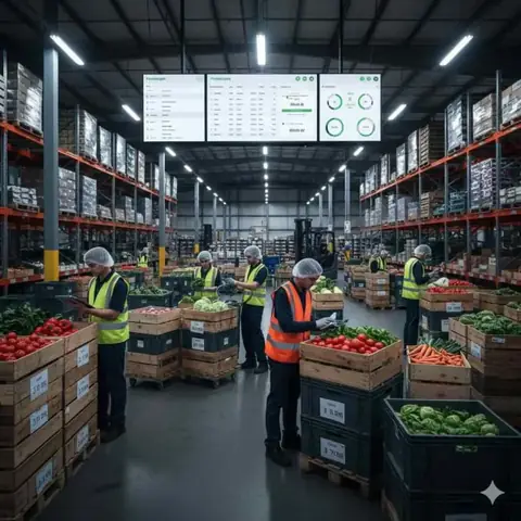 Fresh produce order management for growing wholesalers