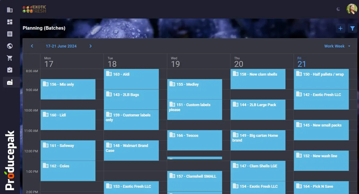 Production planning board